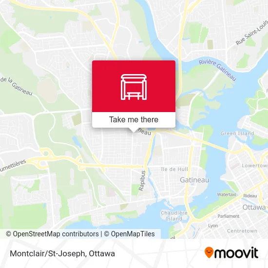 Montclair/St-Joseph map