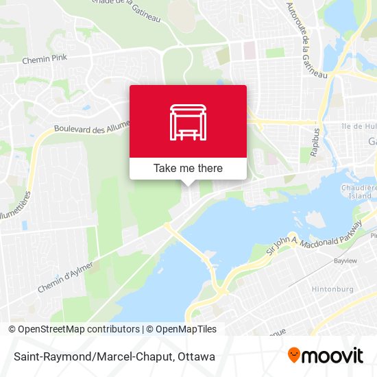 Saint-Raymond/Marcel-Chaput map