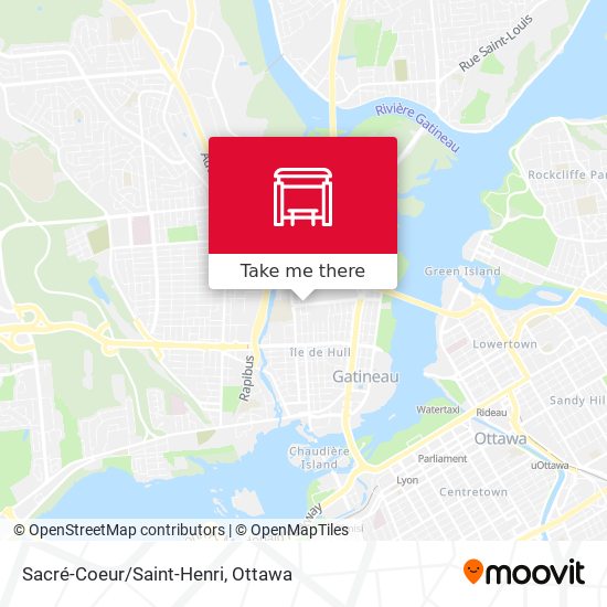 Sacré-Coeur/Saint-Henri map