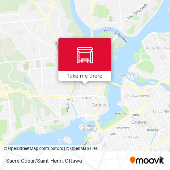 Sacré-Coeur/Saint-Henri map