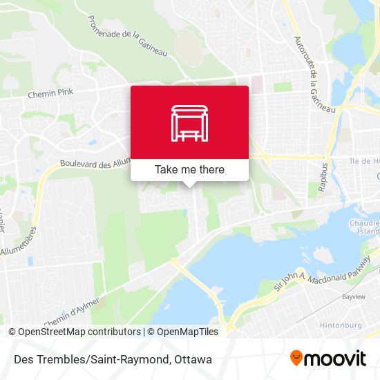 Des Trembles/Saint-Raymond plan