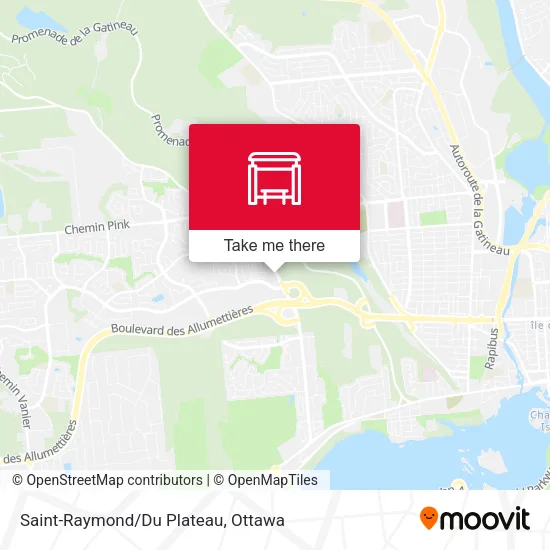 Saint-Raymond/Du Plateau map