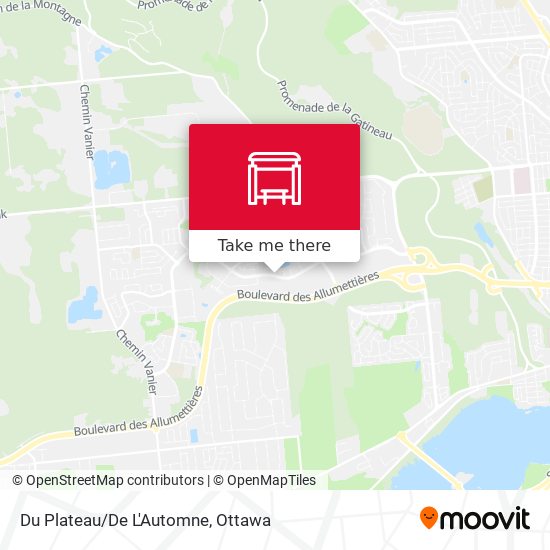 Du Plateau/De L'Automne plan