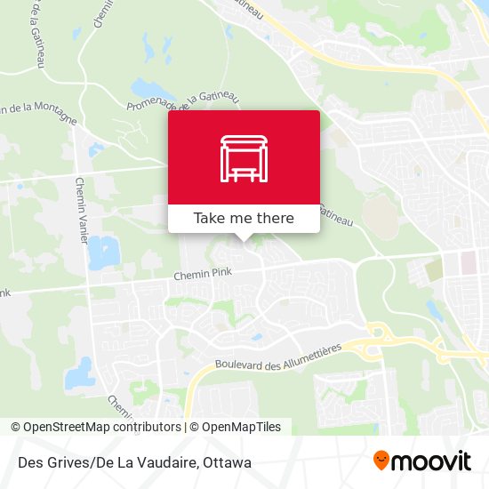 Des Grives/De La Vaudaire plan
