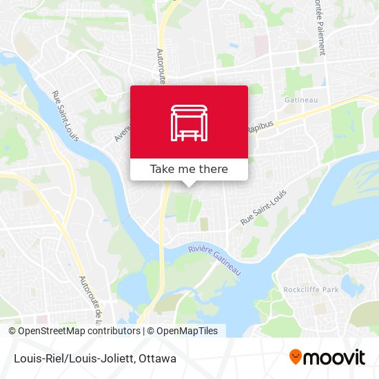 Louis-Riel/Louis-Joliett map