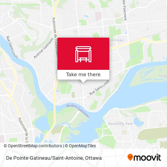 De Pointe-Gatineau / Saint-Antoine plan