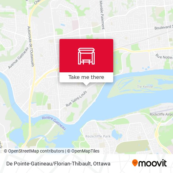 De Pointe-Gatineau / Florian-Thibault map