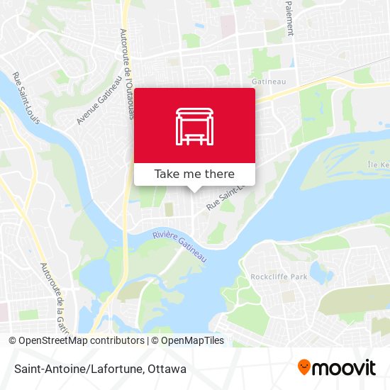Saint-Antoine/Lafortune map