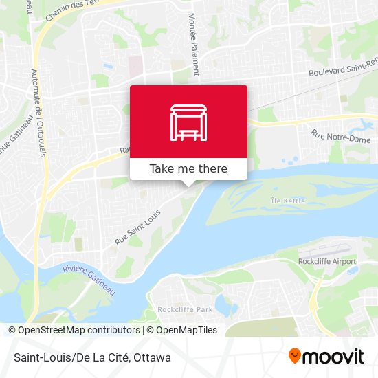 Saint-Louis/De La Cité plan