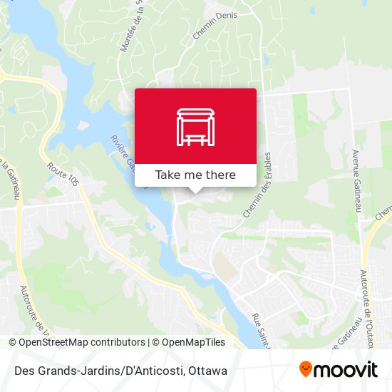 Des Grands-Jardins/D'Anticosti plan