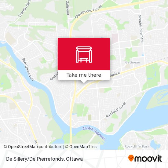 De Sillery/De Pierrefonds map