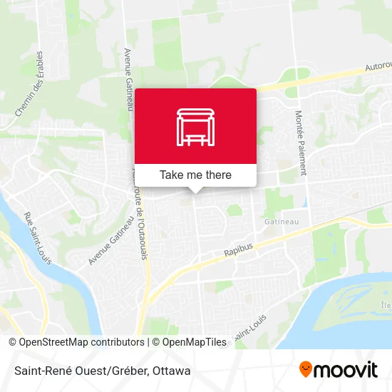 Saint-René Ouest/Gréber map