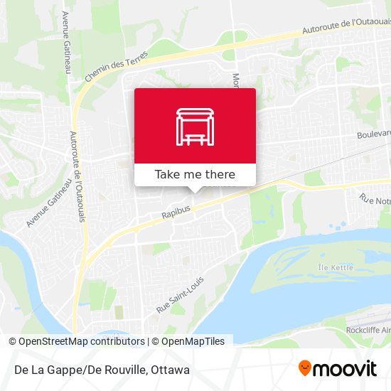 De La Gappe/De Rouville map