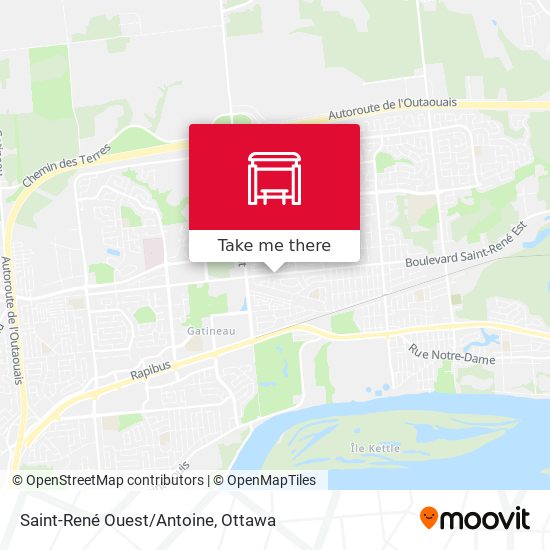 Saint-René Ouest/Antoine map