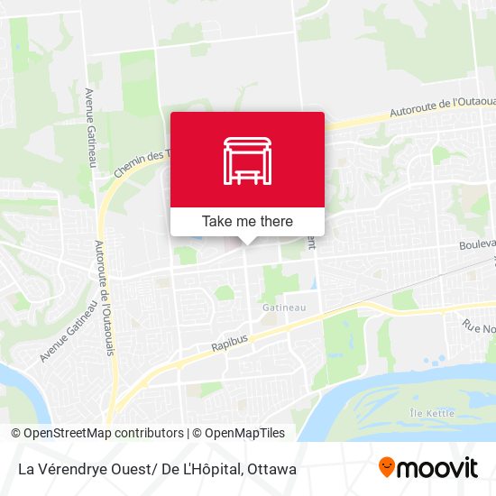 La Vérendrye Ouest/ De L'Hôpital plan