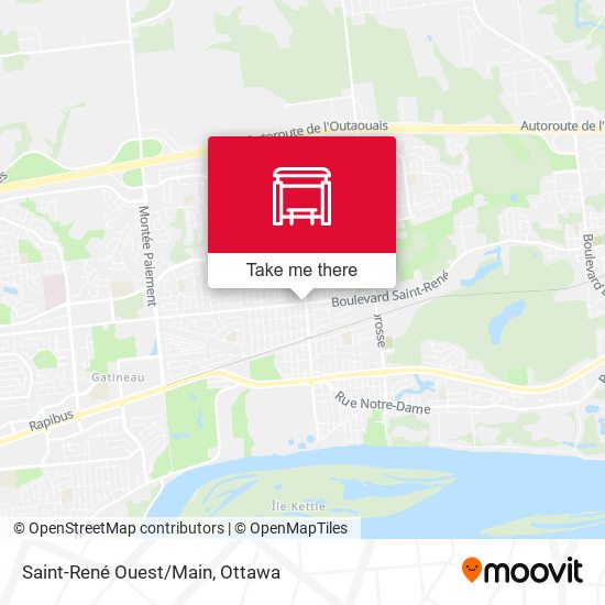 Saint-René Ouest/Main map