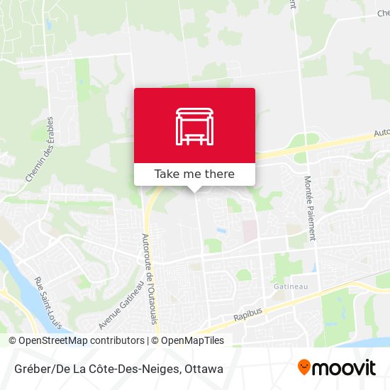 Gréber/De La Côte-Des-Neiges map