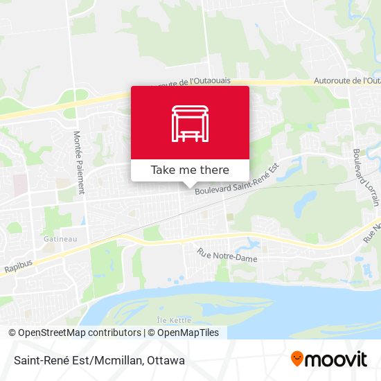 Saint-René Est/Mcmillan map