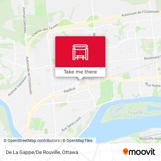 De La Gappe/De Rouville map