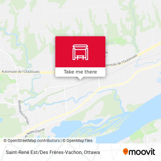 Saint-René Est / Des Frères-Vachon map