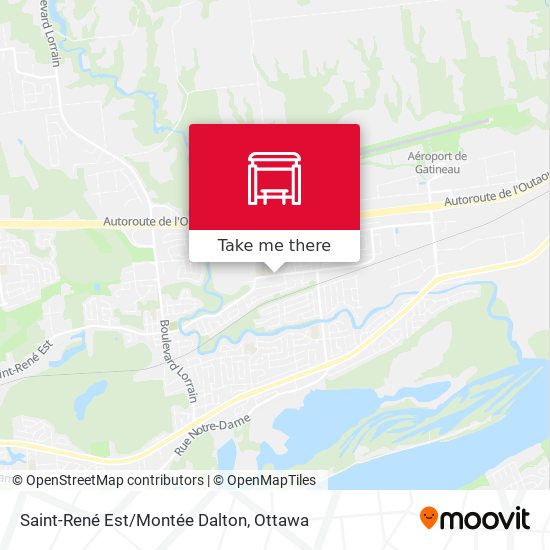 Saint-René Est/Montée Dalton map