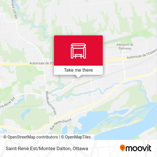 Saint-René Est/Montée Dalton map