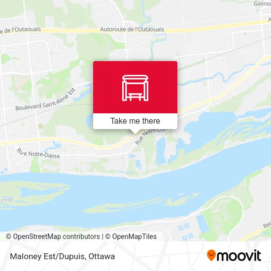 Maloney Est/Dupuis map