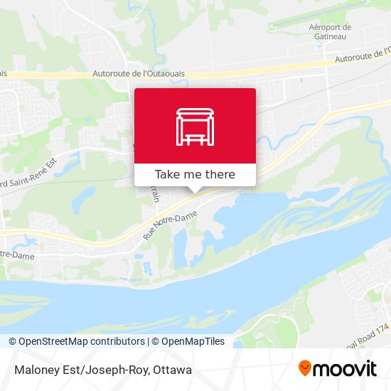 Maloney Est/Joseph-Roy map