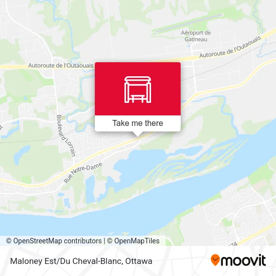 Maloney Est/Du Cheval-Blanc map