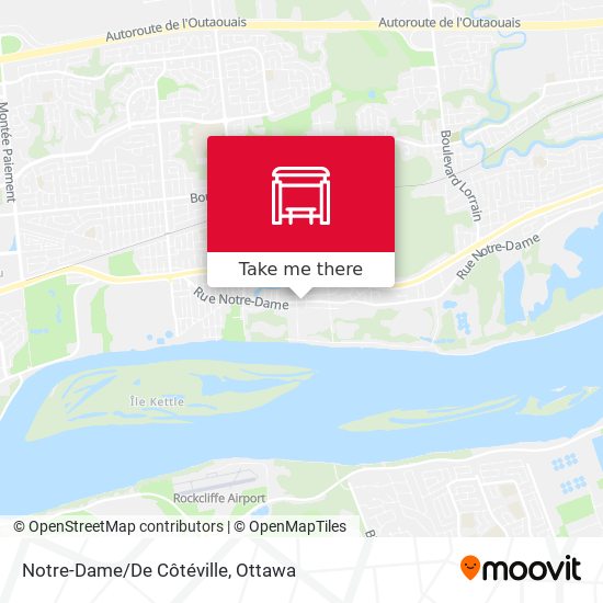 Notre-Dame/De Côtéville plan