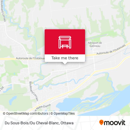 Du Sous-Bois/Du Cheval-Blanc map