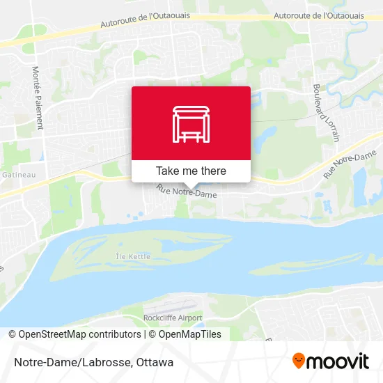Notre-Dame/Labrosse map