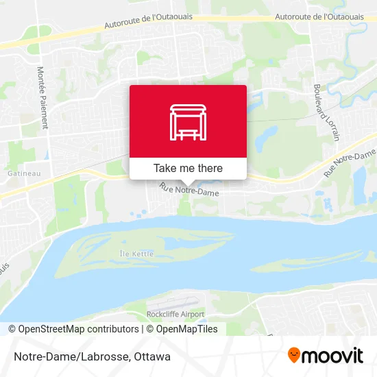 Notre-Dame/Labrosse map