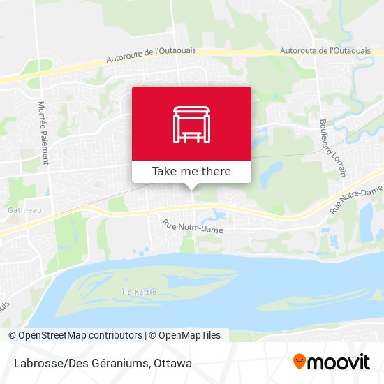Labrosse/Des Géraniums map