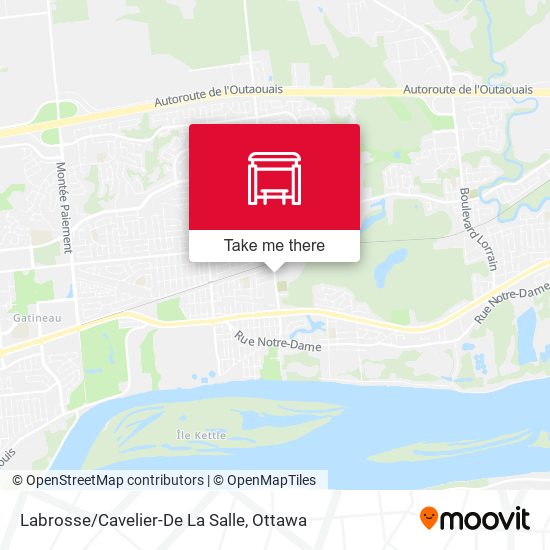 Labrosse/Cavelier-De La Salle map