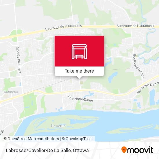 Labrosse/Cavelier-De La Salle map