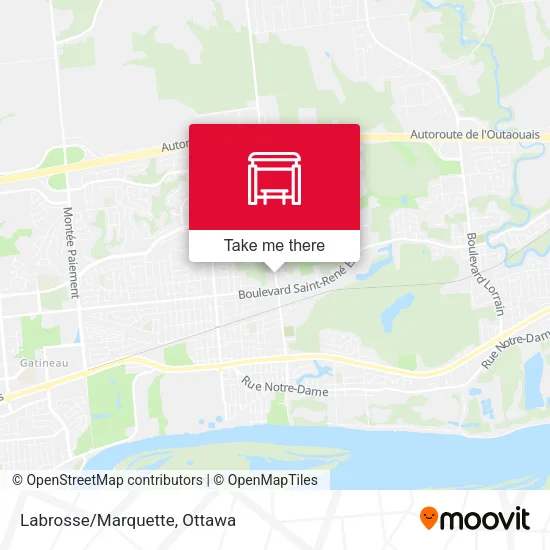 Labrosse/Marquette map