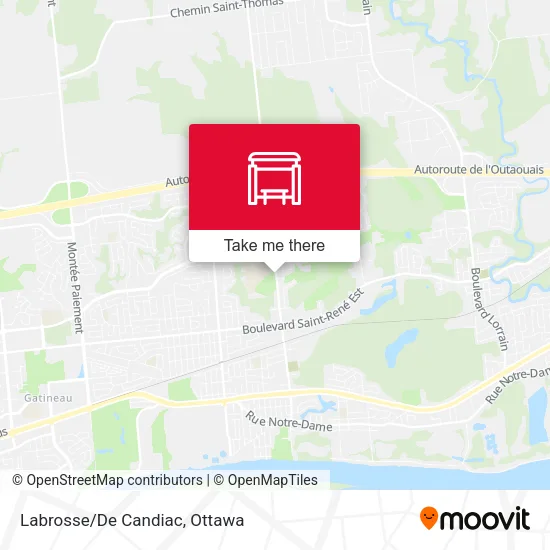 Labrosse/De Candiac map