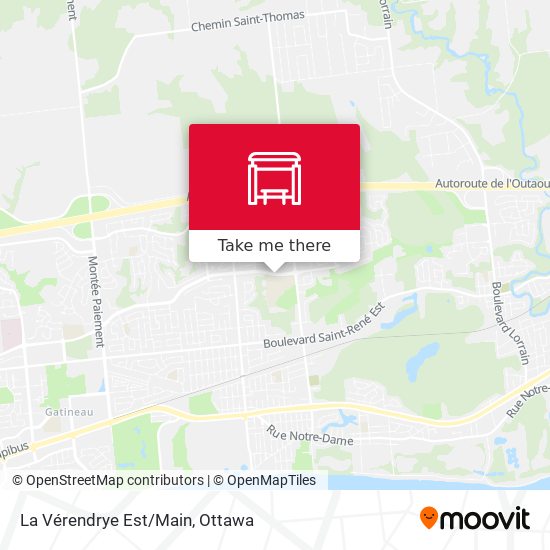 La Vérendrye Est/Main plan
