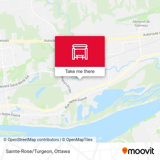 Sainte-Rose/Turgeon map