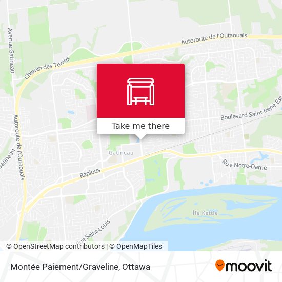 Montée Paiement/Graveline plan