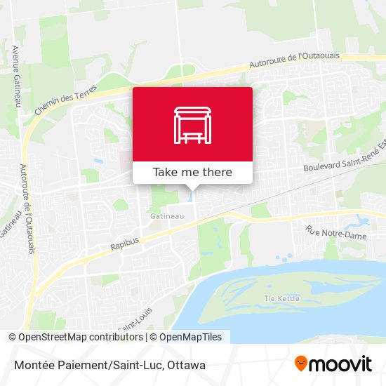Montée Paiement/Saint-Luc plan