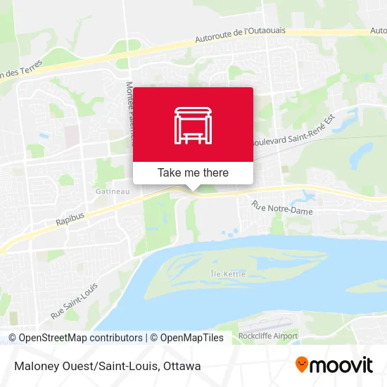 Maloney Ouest/Saint-Louis map