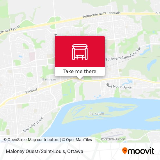Maloney Ouest/Saint-Louis map