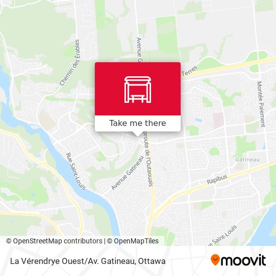 La Vérendrye Ouest / Av. Gatineau map