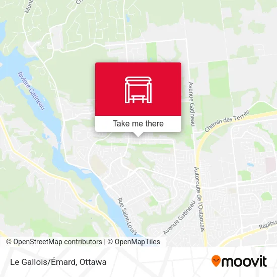 Le Gallois/Émard map