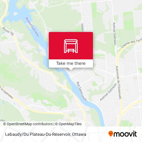 Lebaudy / Du Plateau-Du-Réservoir plan