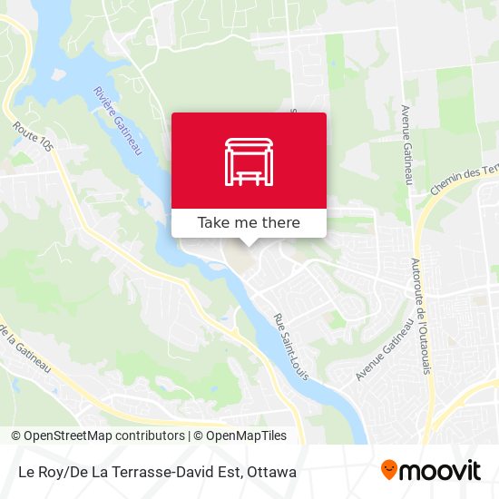 Le Roy / De La Terrasse-David Est map