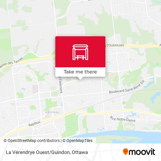 La Vérendrye Ouest/Guindon plan