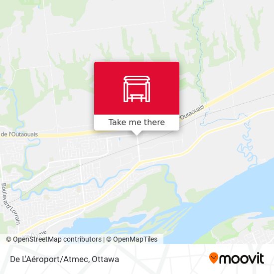 De L'Aéroport/Atmec plan